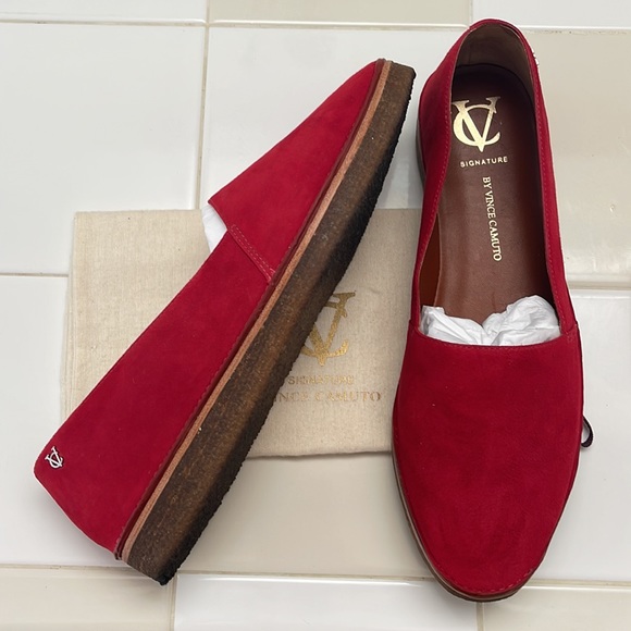 Vince Camuto Red Espadrilles